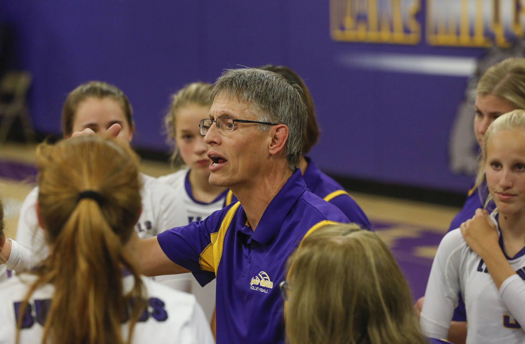 VBall Lake Mills vs. Forest City 17